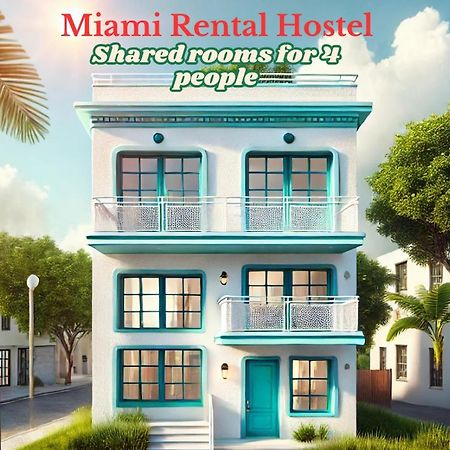 103 Miami Shared Rooms For Men Central Comfortable, Affordable Eksteriør bilde
